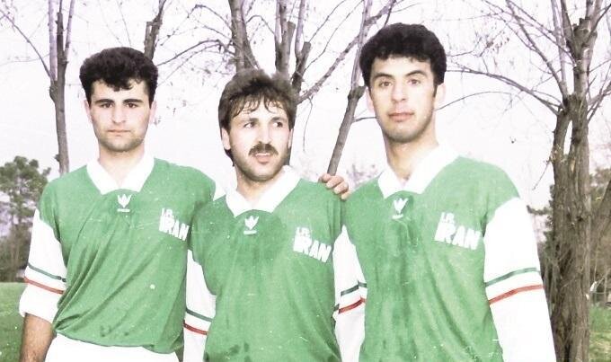 عکس یادگاری سه چهره معروف استقلال در دهه ۷۰