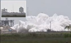 موشک آزمایشی «استارشیپ» دوباره منفجر شد