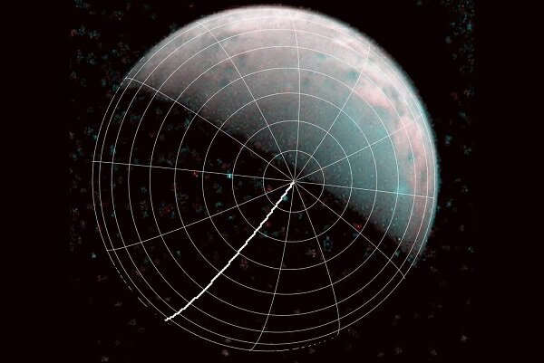 اولین تصاویر رنگی از قطب شمال قمر مشتری منتشر شد