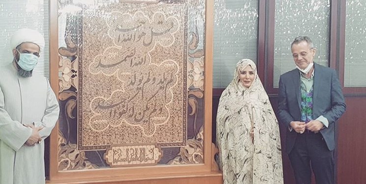 مسلمان شدن در حرم امامزاده صالح