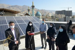 تولید سالانه ۱۷۳ مگاوات برق از نیروگاه های خورشیدی شمال تهران