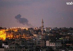 شنیده شدن صدای آژیر خطر در اطراف غزه