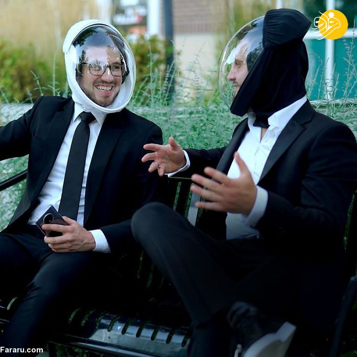 ساخت کلاه ایمنی برای مقابله با ویروس کرونا +عکس