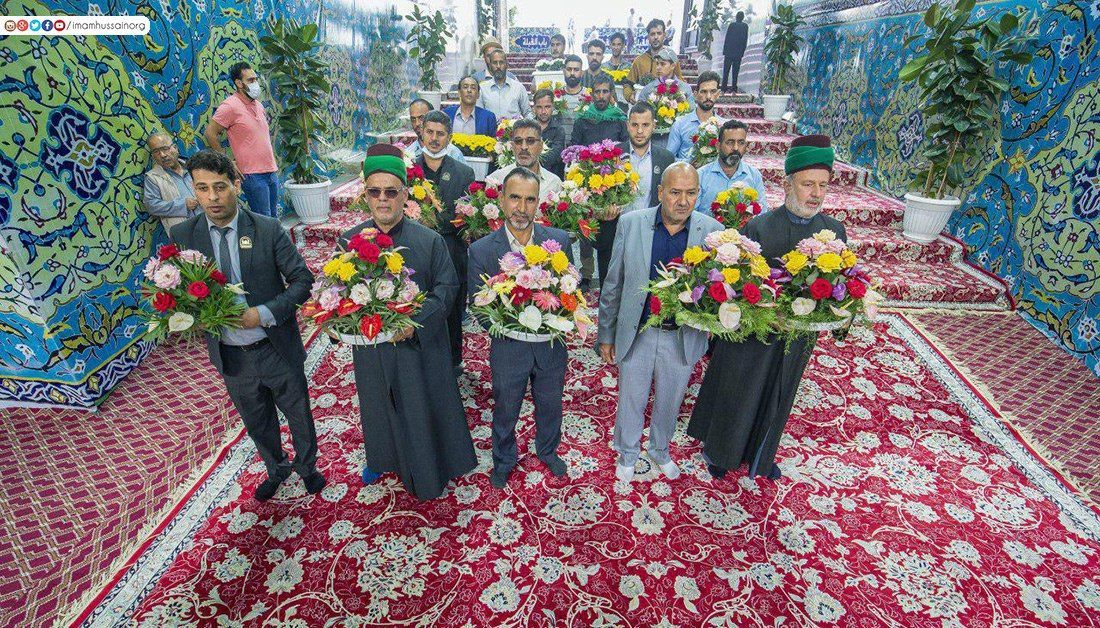 تصاویری دلنشین از روز ۱۷ ربیع‌الاول در حرم سیدالشهدا (ع)