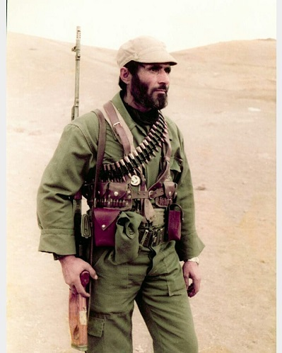 گریم کامبیز دیرباز در «تک‌تیرانداز» + عکس