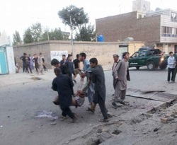 صحنه هایی از انفجار امروز در کابل +فیلم