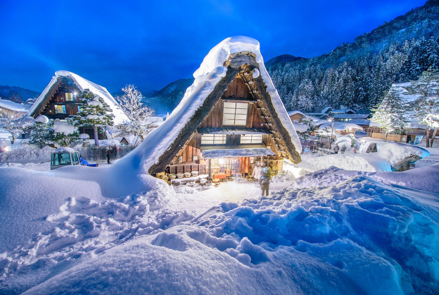 ۱۲ منظره زمستانی واقعی که به رویا شبیه هستند + تصاویر