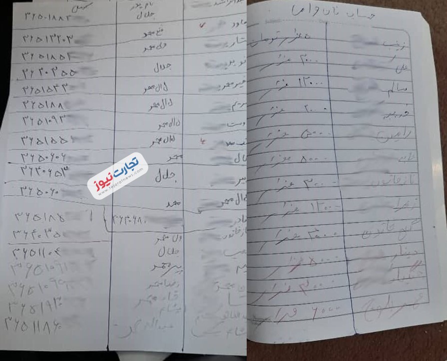 فروش قسطی نان