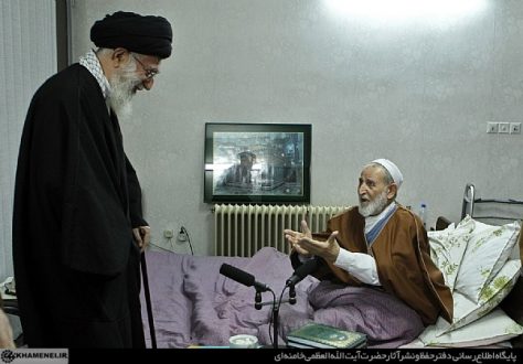 آیت الله یزدی و رهبری