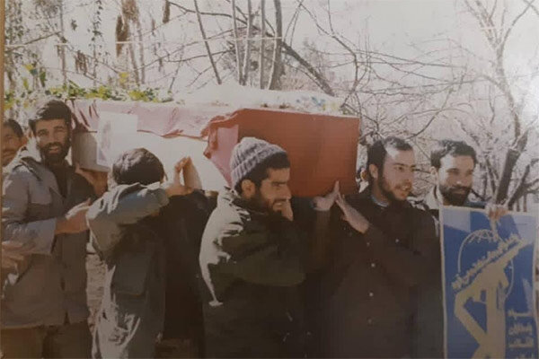 تشییع شهید علی کمالی