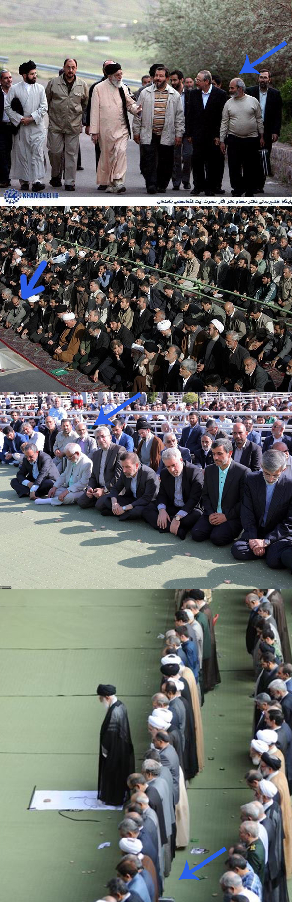 حضوری که به شایعات پایان داد/ شایعات کسالت رهبری از ۸۵ تا ۹۹