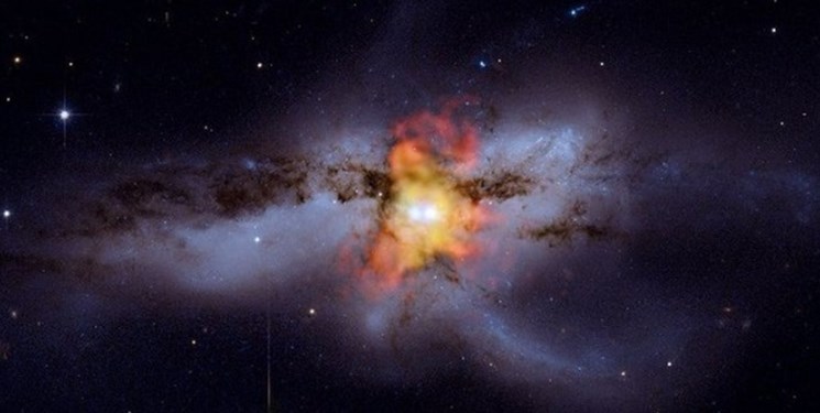 لحظه ادغام دو سیاه‌چاله شکار شد