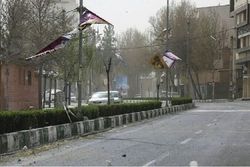 پیش بینی هواشناسی و وزش باد شدید در تهران