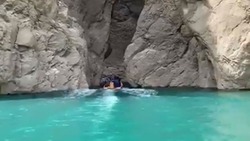 فیلمی خیره کننده از یک تنگه صخره‌ای در استان خوزستان