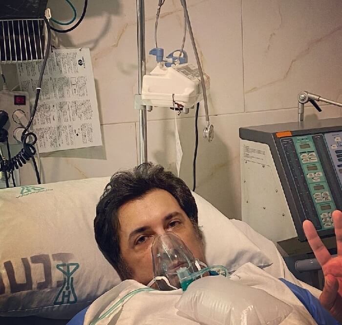 حسام نواب صفوی کرونا گرفت