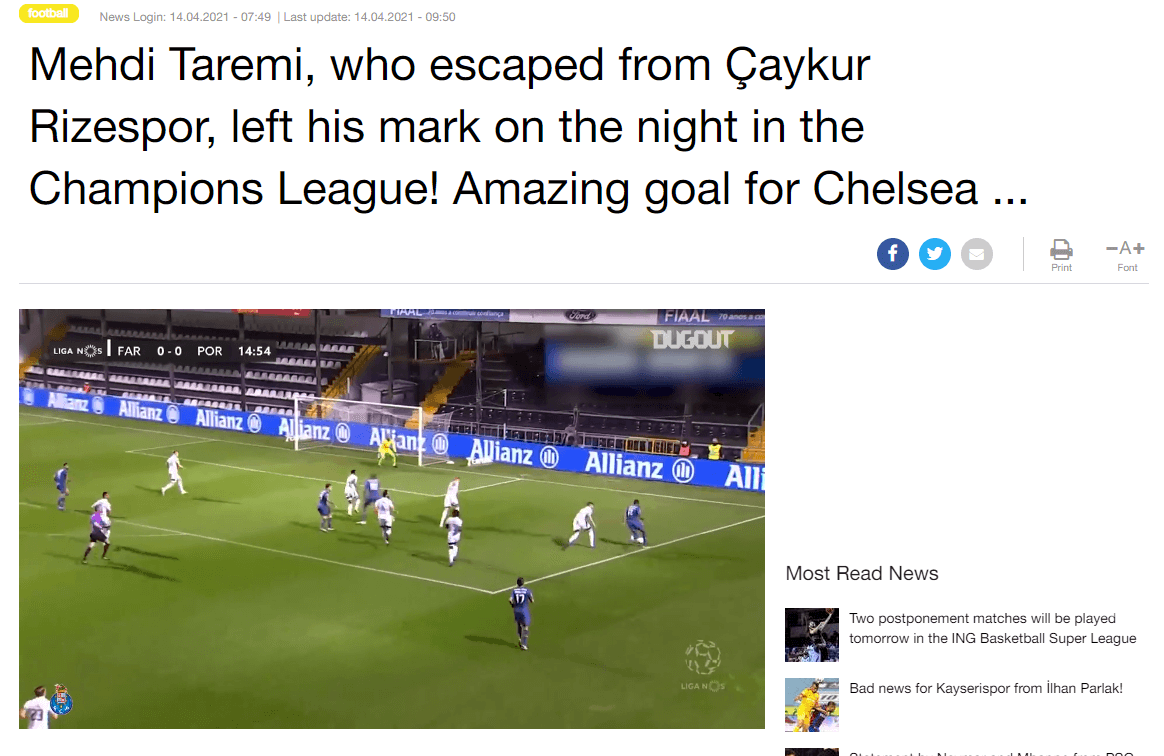 واکنش عجیب رسانه ترکیه