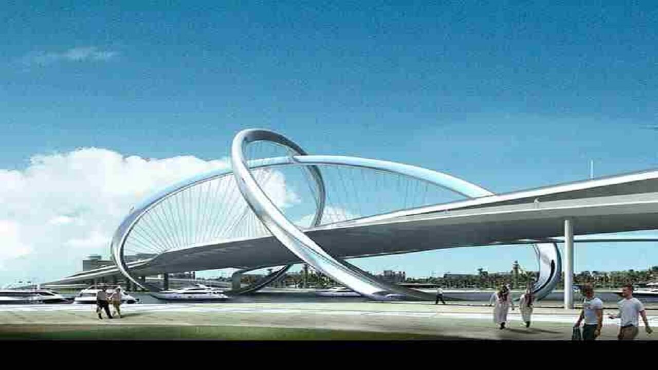 افتتاح پل ۱۰۷ میلیون دلاری در دبی