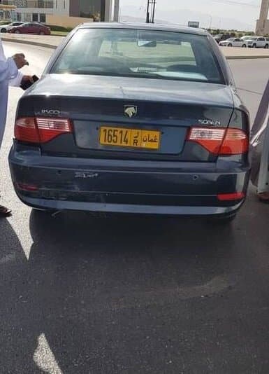 تصادف سمند در عمان