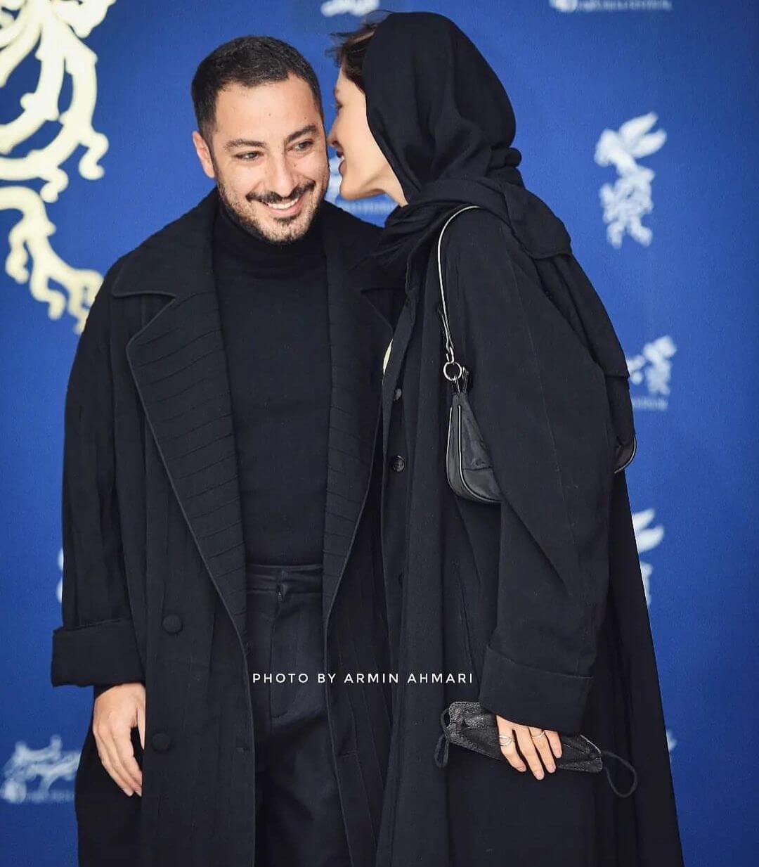 فرشته حسینی و همسرش نوید محمدزاده