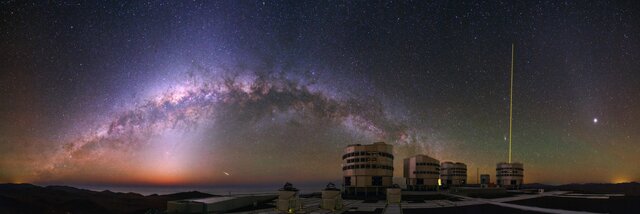 تصویر عکاس ایرانی از کهکشان راه شیری در نشنال جئوگرافیک