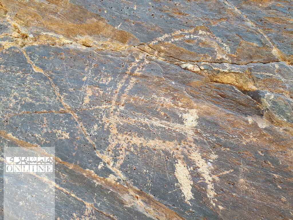 حکاکی باستانی روی سنگ