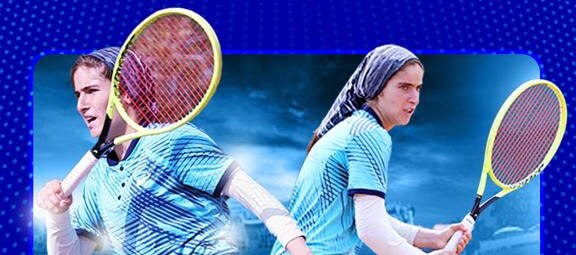 مشکات الزهرا صفی دختر تنیس باز ایرانی