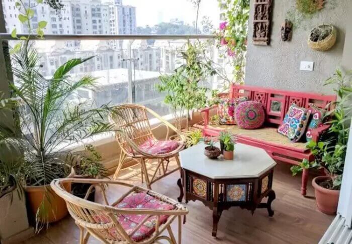 چیدمان بالکن خانه