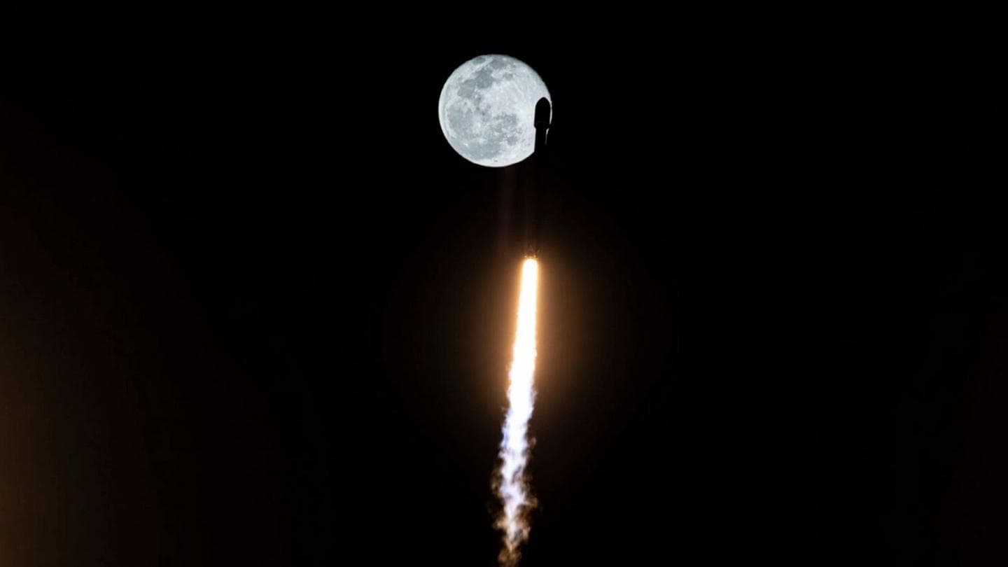 برخورد قسمتی از یک فضاپیما به ماه