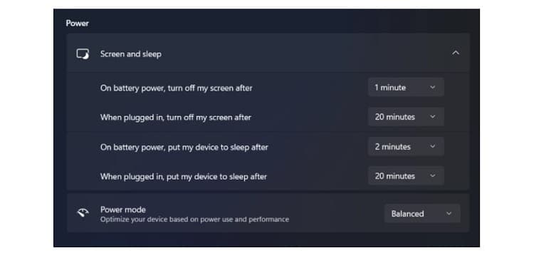 ۴ ترفند برای بهبود عمر باتری در ویندوز ۱۱
