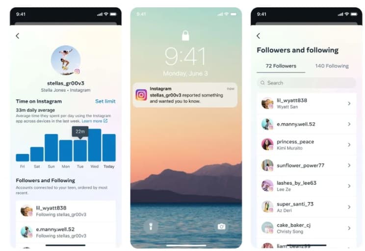 کنترل اینستاگرام فرزندان