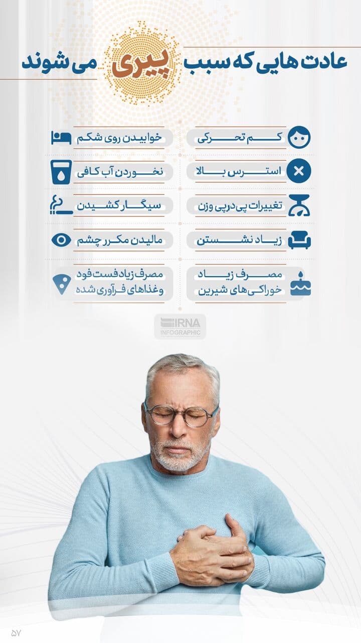 عادت هایی برای پیری