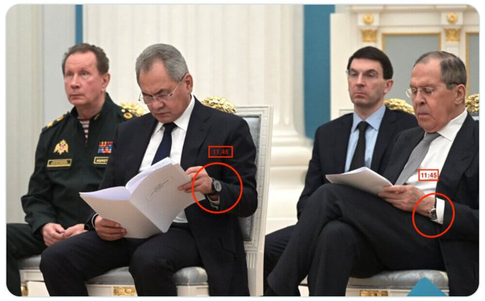 ساعت پوتین چه چیز را لو داد