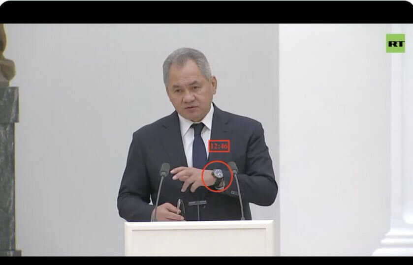 ساعت پوتین چه چیز را لو داد