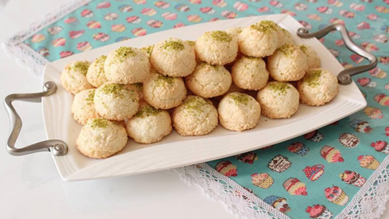 طرز تهيه شيريني نارگيلي
