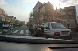 تعقیب و گریز هالیوودی تبهکاران توسط پلیس تهران + فیلم