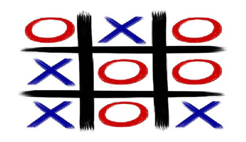 دوز بازی دو نفره خانگی با کاغذ