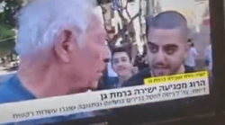 شکلک درآوردن عجیب در پخش زنده تلویزیون اسرائیل + فیلم