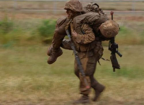 تمرینات طاقت فرسای زنان تفنگدار دریایی آمریکا