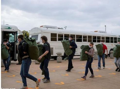 تمرینات طاقت فرسای زنان تفنگدار دریایی آمریکا