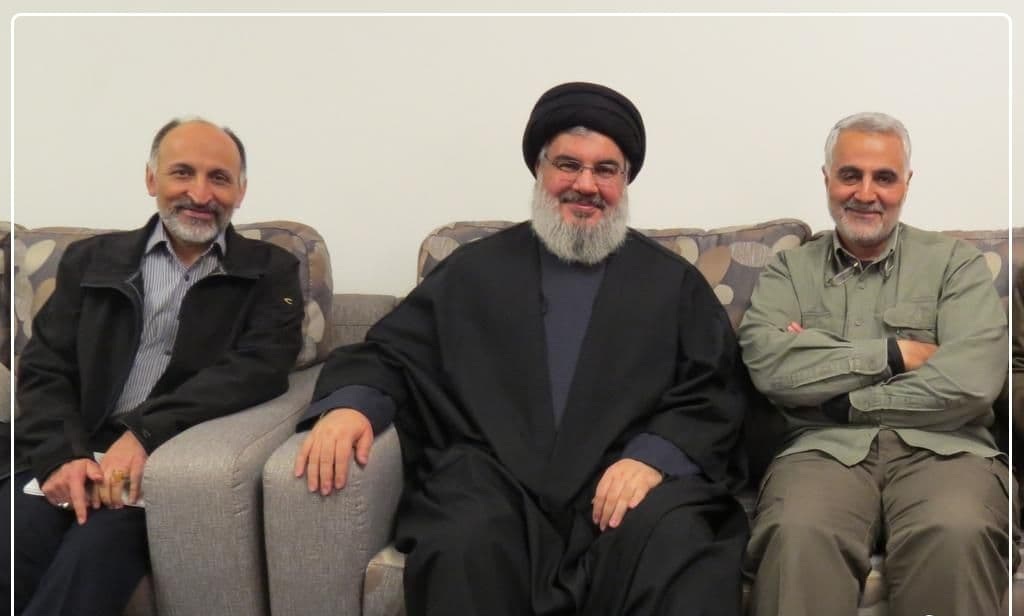 سردار سلیمانی شهید حجازی سیدحسن نصرالله