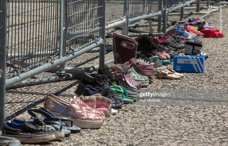 یادبود متفاوت جسد ۲۱۵ کودک بومی کانادایی