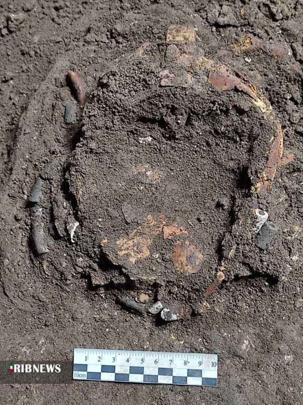 نخستین تصاویر از اسکلت کودک ۱۲ هزار ساله در بهشهر