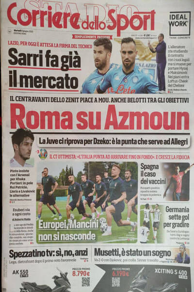 گزارش روزنامه ایتالیایی از احتمال پیوستن آزمون به رم 