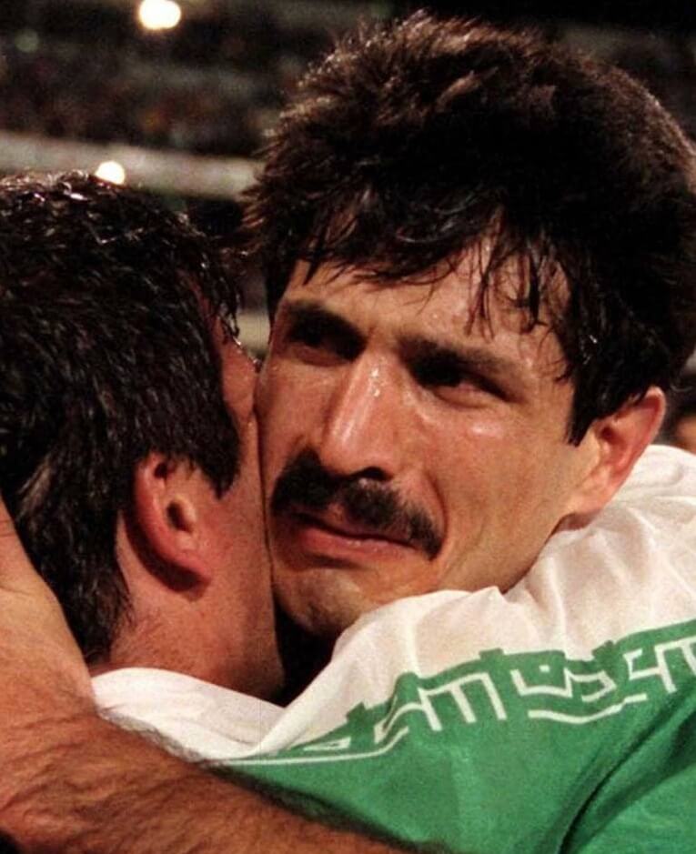 تعبیر جالب فیفا از اشک‌های علی دایی