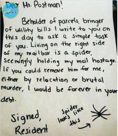 عنکبوت گروگان‌گیر!