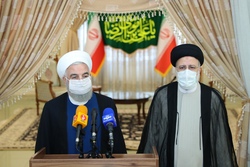 روحانی به دیدار رئیس‌جمهور منتخب رفت+ تصاویر