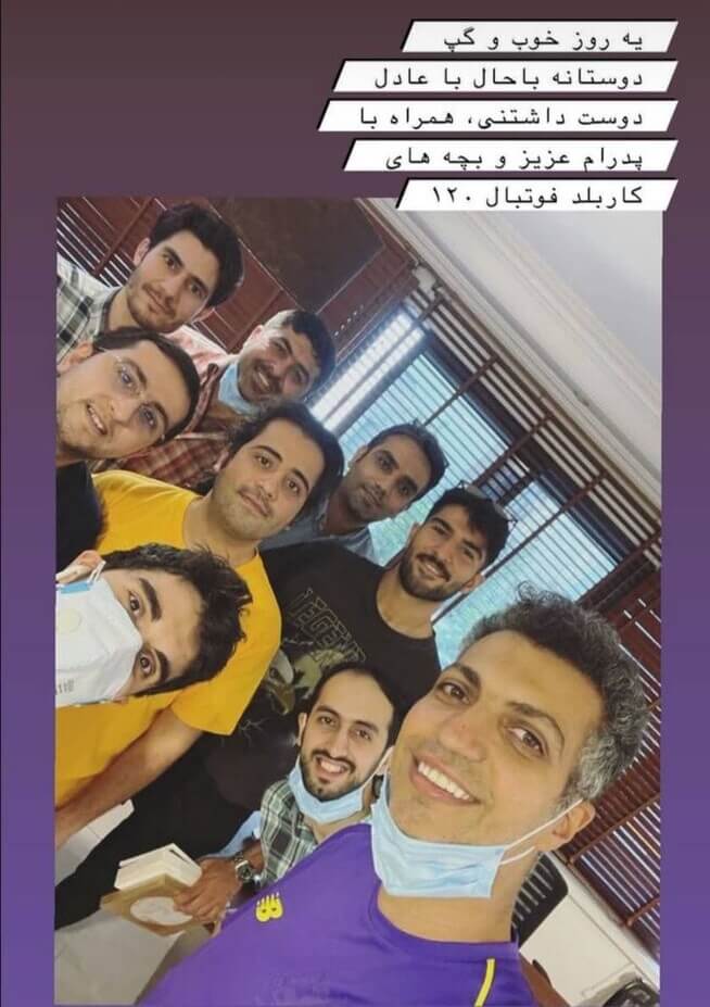 دیدار فردوسی‌پور با امیر عابدزاده 