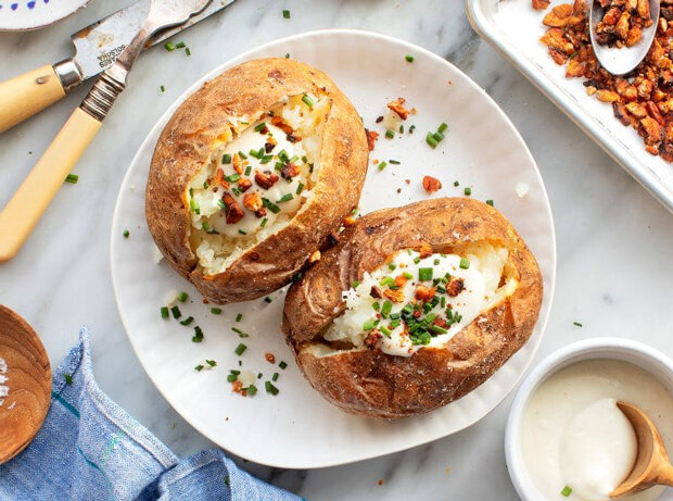 سیب زمینی کبابی