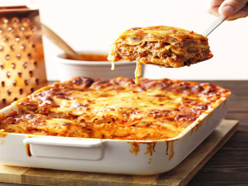 دستور پخت ۵ نوع لازانیا متفاوت!