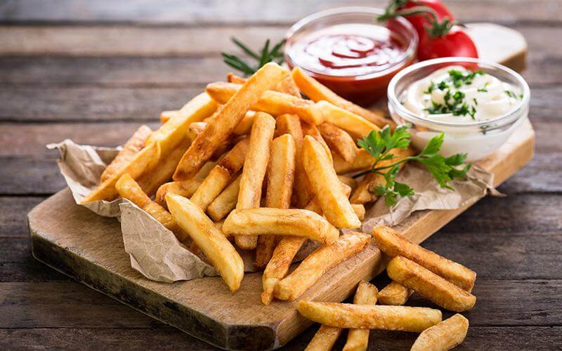 سیب زمینی سرخ کرده ترد